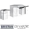 Bristan Descent 3 Hole Basin Mixer Clicker Waste Spare Parts